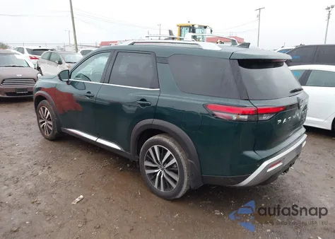 2024 Nissan Pathfinder Platinum Fwd from USA, damaged, VIN 5N1DR3DG3RC295571